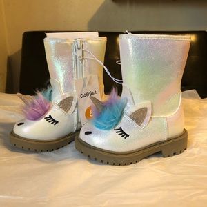 Cat & Jack Unicorn Fashion Boots